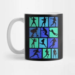 American Football Players Batter Youth Kids Boys Men Mug